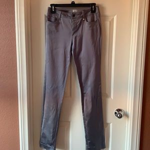 CACHE Gray Satin Pant dress